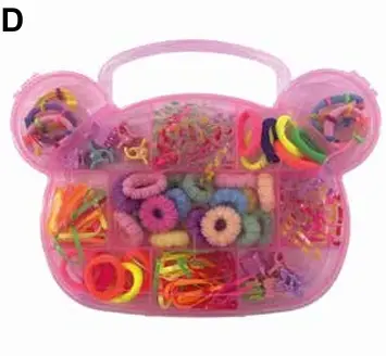 Cajita Osito con Colitas y Accesorios 