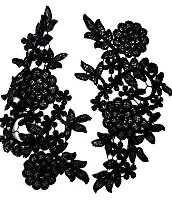 Apliques Novia x2 GUIPURE 26*13MM