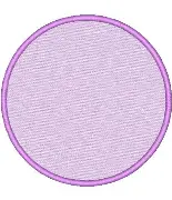 Apliques Bordado Circulo G