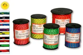 Cordón Trenzado Fluor