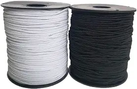 Elastico Colita Raton Blanco Y Negro