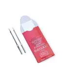 Agujas Ind. Recta N°16 Orange x2