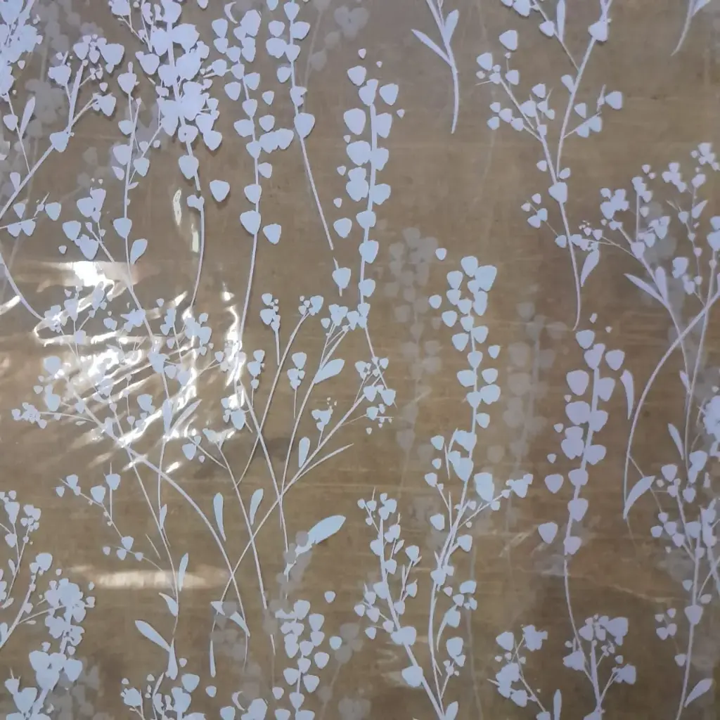 Hule Cristal Estampado