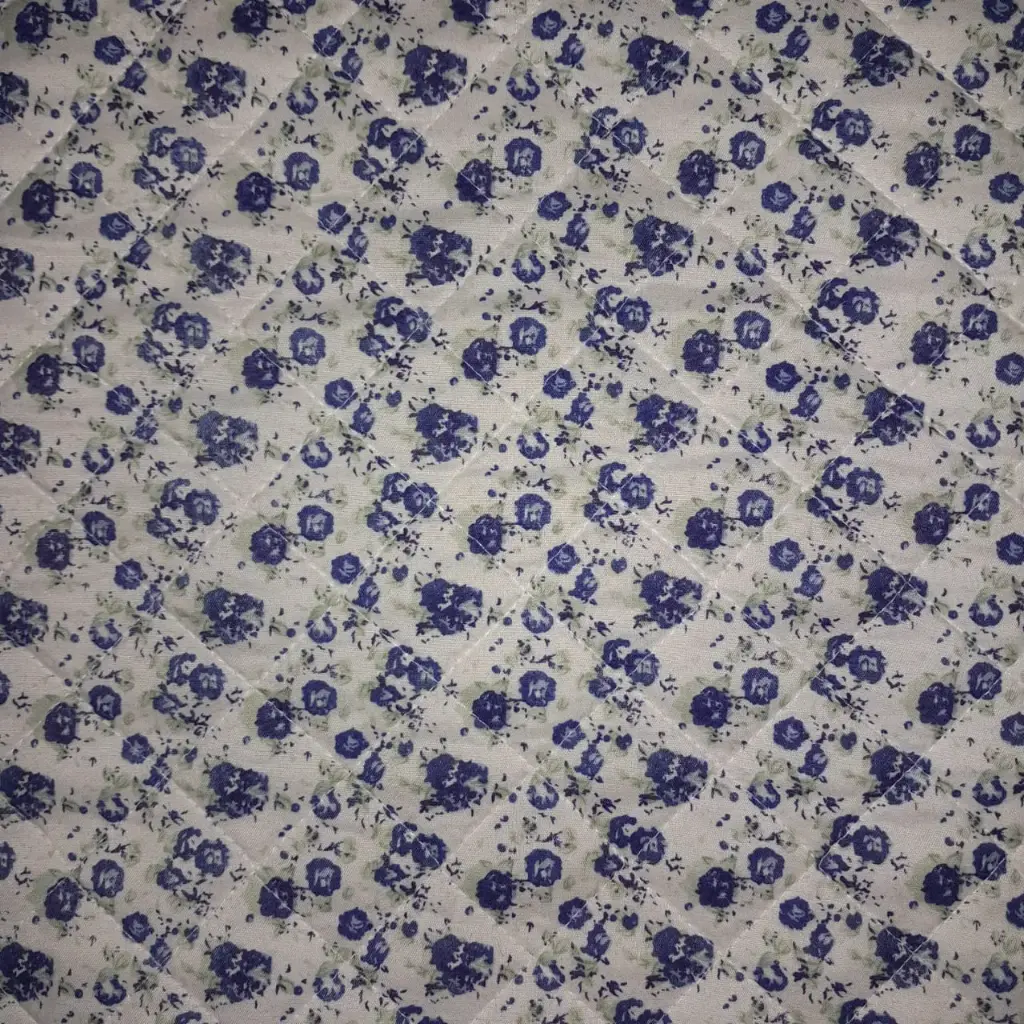 Matelasse De forreria Con Guata Estampado De Micro
