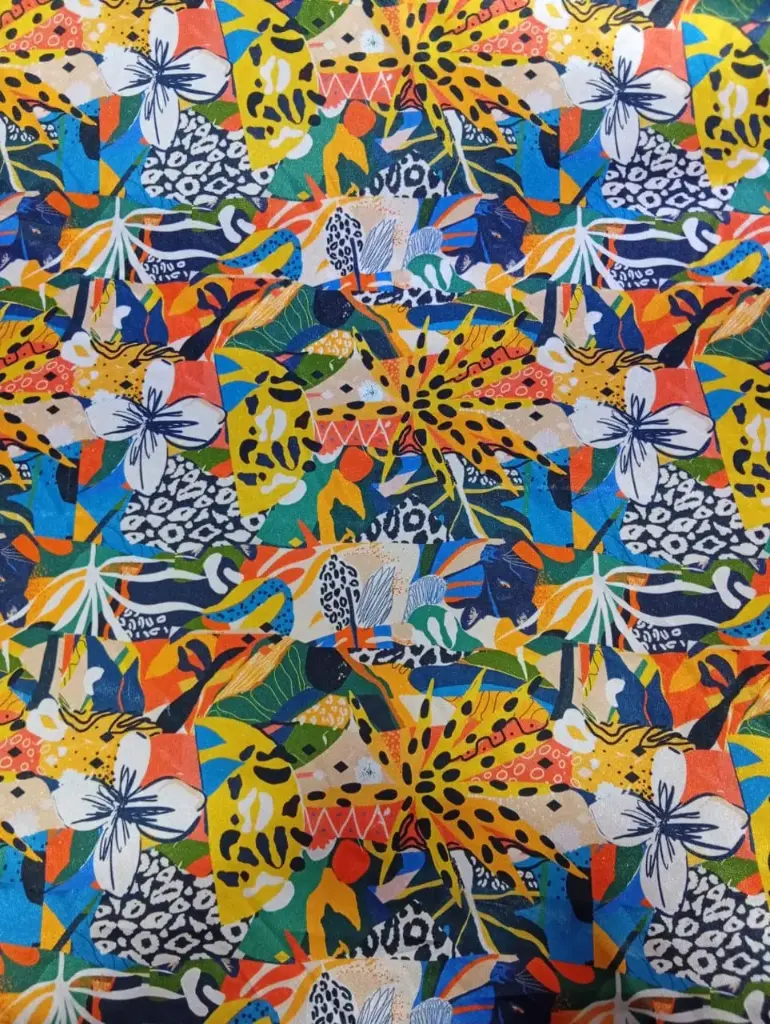 Saten Estampado
