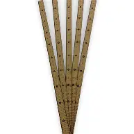 Regla 1Mt Fibro Facil Corte Laser 9mm