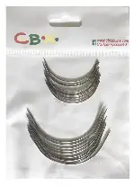 Aguja Cbx Curva 2 Medidas x 20 Unidades
