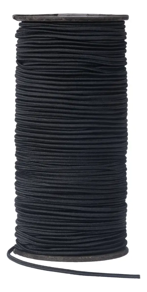 Cordon Elastico 2.5MM Blanco O Negro XMTS