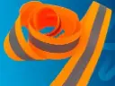 Cinta Reflectaria Naranja 5CM
