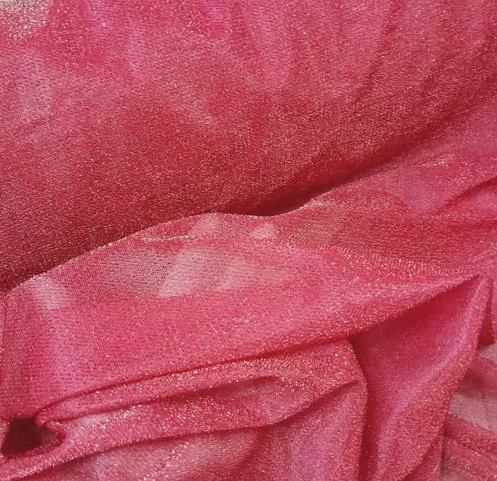 Lurex Creppe Con lurex Rinde 2.9 Mts ROJO