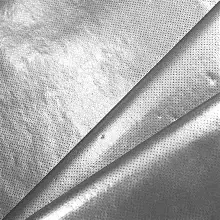 Friselina Metalizada Ancho 1.40 Mts PLATEADA