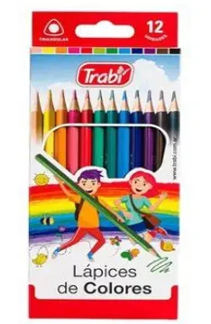 Lapices Largos Colores x 12   Tralalero