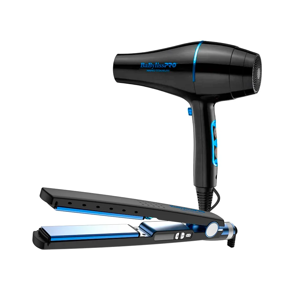 Kit secador y planchita 5 en 1