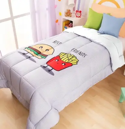 Acolchado Digital Casa Blanca 1 1/2 pl 