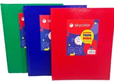 Cuaderno Sky Color  Liso 48 Hjs  