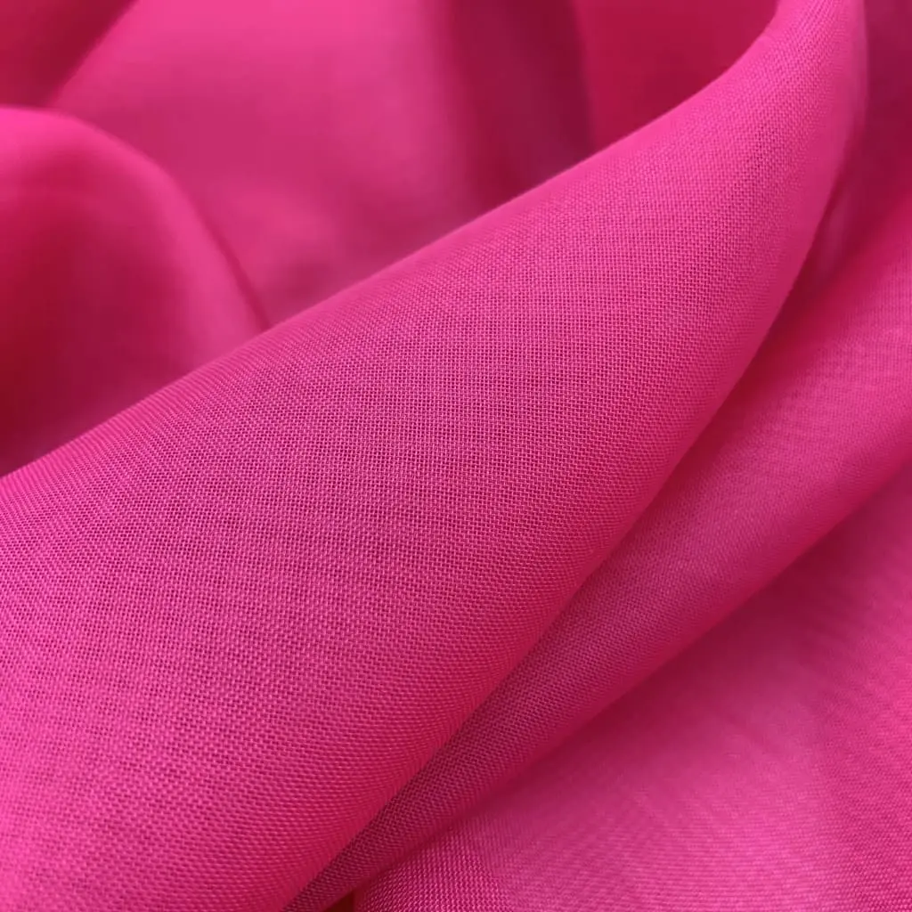 Voile De Cortina Liso Fucsia 3 Mts