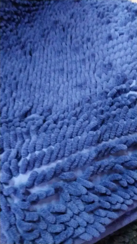 Alfombra Shaggy Marino