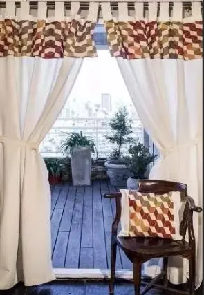 Cortina Rustica Julia Con Faldon