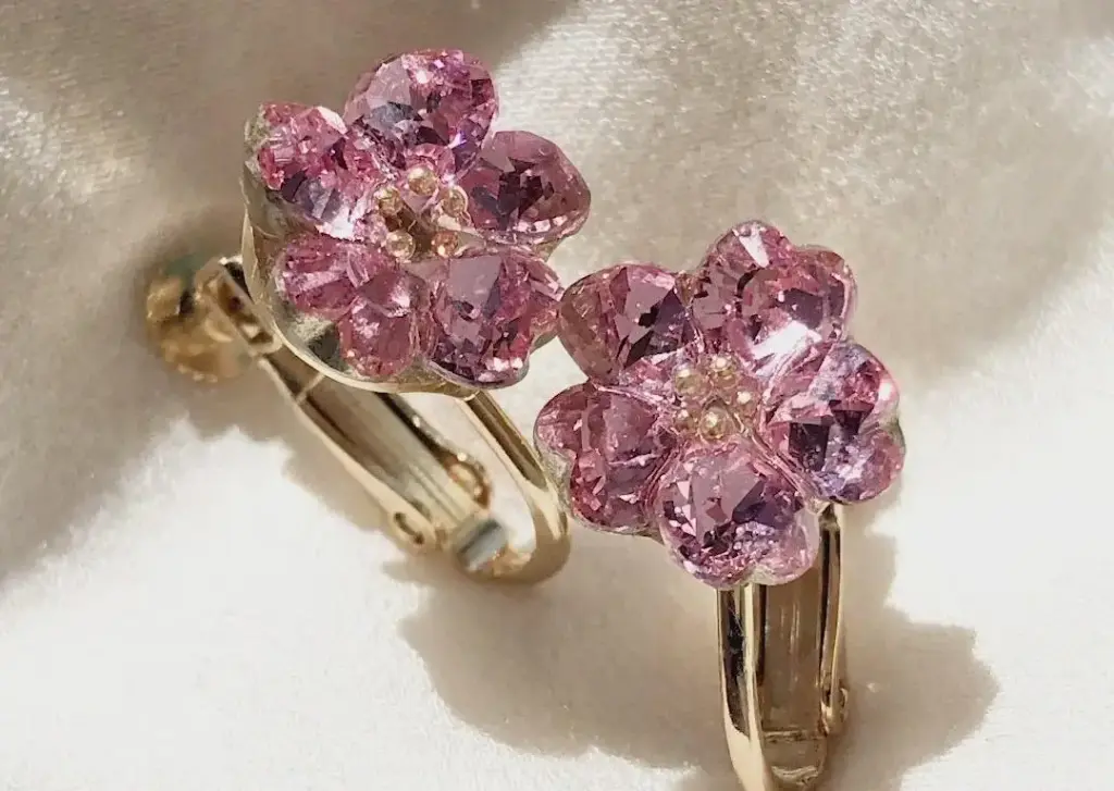 Aros Flor Brillo