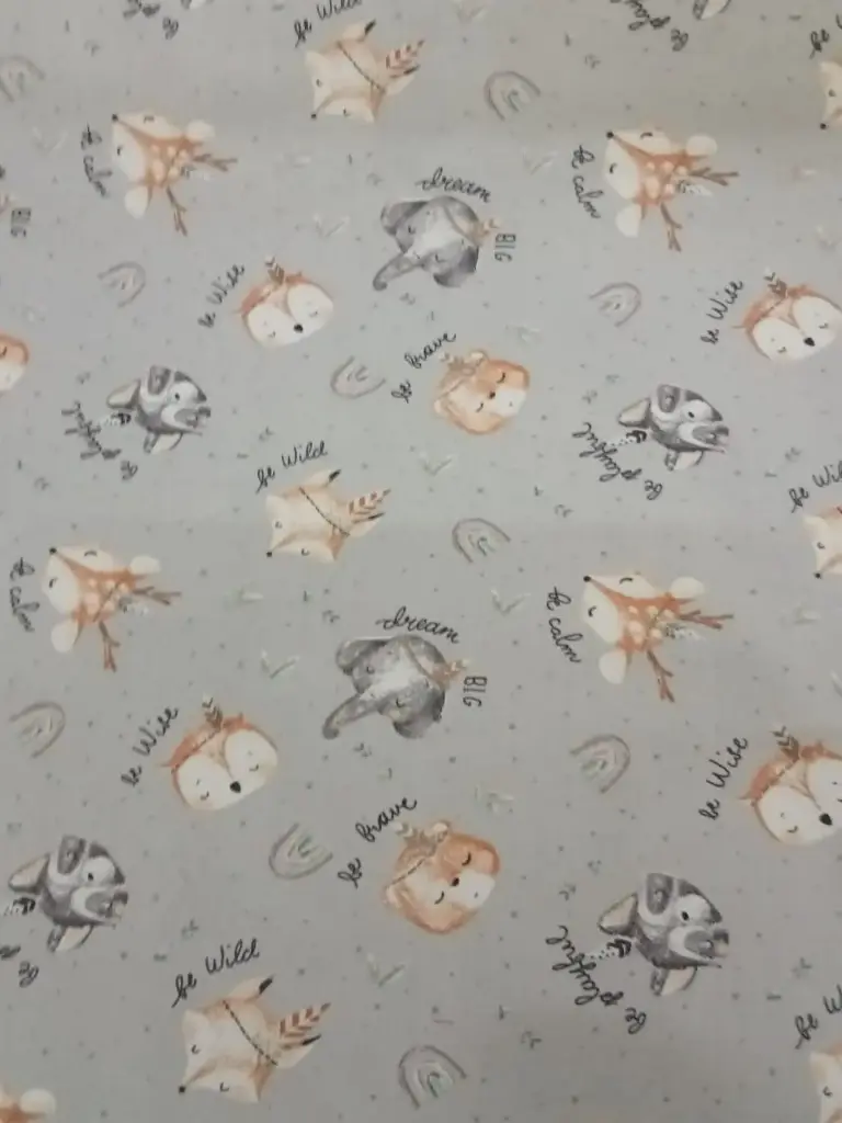 Gabardina Estampada