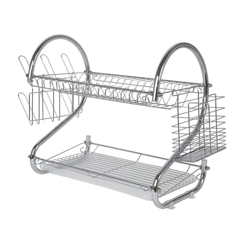 Escurrido de plato cromado