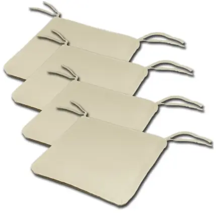 Almohadones Para Silla x6 Natural/ Raffia Color  x4