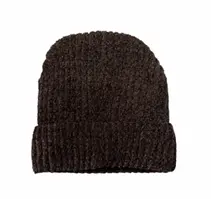 Gorro Chenille con corderito  JEANS