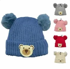 Gorro Lana Oso