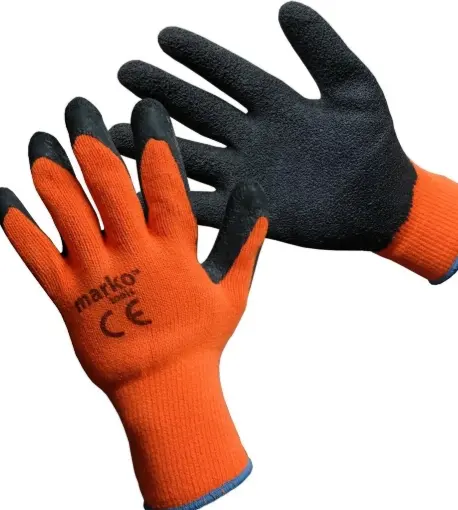 Guante Trabajo Naranja/Negro