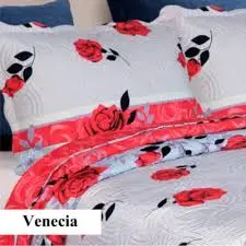 Cubrecama Pierre Cardin  Micromatelaseado  1 1/2 pl 