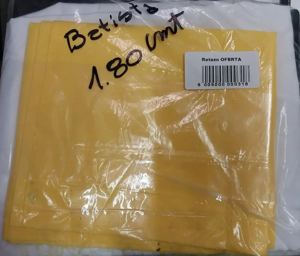 Retazo Batista1.80 x 1.50 ( Aprox)5400