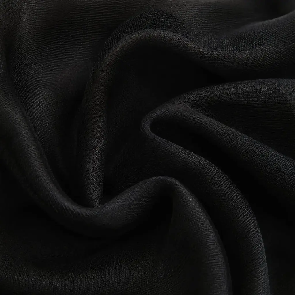 Gasa Muselina Lisa Negro 