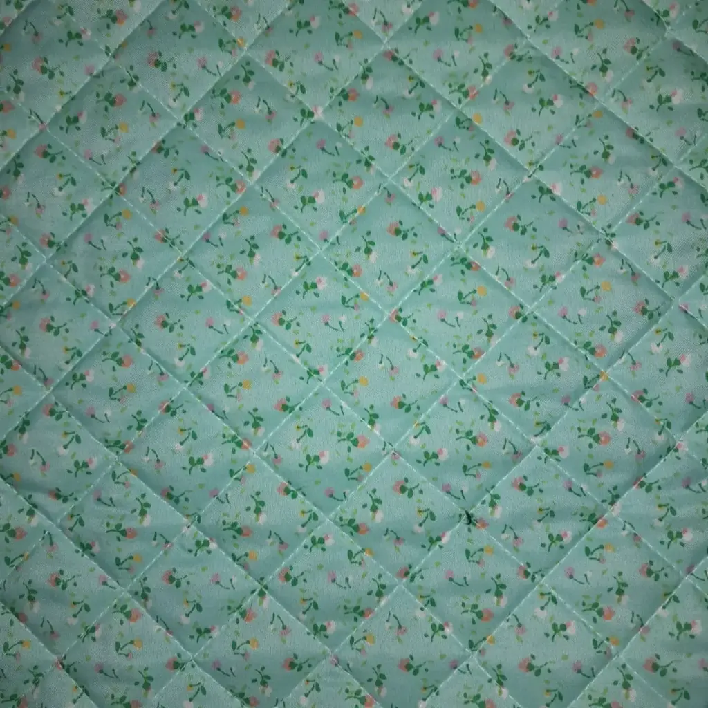 Matelasse De forreria Con Guata Estampado De Micro