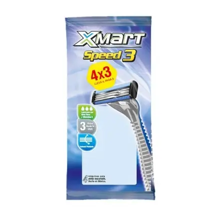 Maquinita De Afeitar XMART 3 Filos