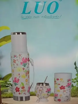 Set Termo Estampado Lu-43004
