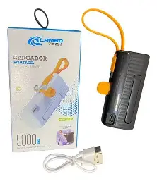 Cargador Portátil Lambo Tech 5000 mah