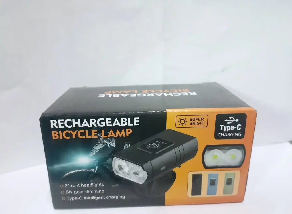 Luz Para Bici Doble Recargable