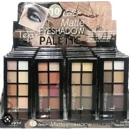 Paletas Con 10 sombras TEJAR