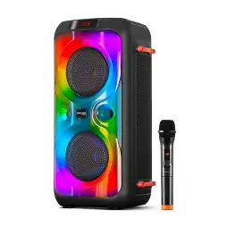 Parlante Star Vision 6.5"x2 con microfono