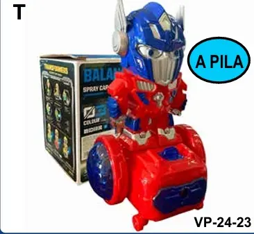 Robot a Pila C/Luz y Sonido