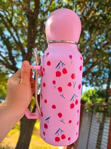 Termo + Mate tapa Redondo +  Bombilla