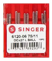 Agujas Maquina SINGER N° 16 