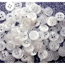 Botón Camisero 4 Agujeros Grande 