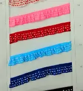 Cinta Elastico Bolado Frunce Lunar xMTS