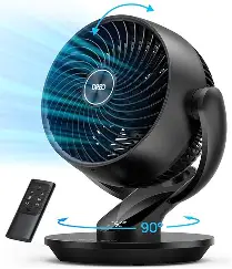 Ventilador Clip Con Visor de Bateria  ( caja negra )
