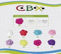 Flor Goma Eva X12 