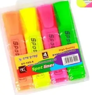 Resaltador Fluo x4