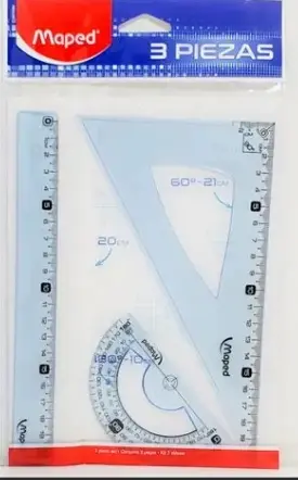 Set Geometria x 3 Maped   -  20 cm                                                                                                                                                                                                                                                                                                                                                                                                                                                                                                                                                                                                                                                                                                                                                                                                                                                                                                                                                                                                                                                                                                                                                                                                                                                                                       