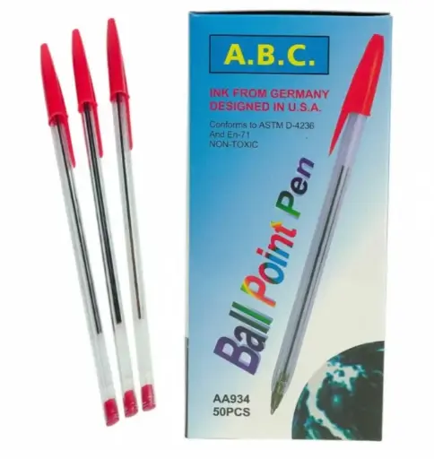 Lapicera Roja / Negra / Azul x1