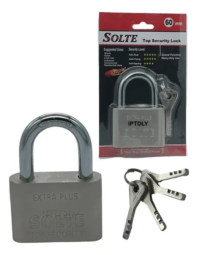 Candado Exbag Solid 70mm 